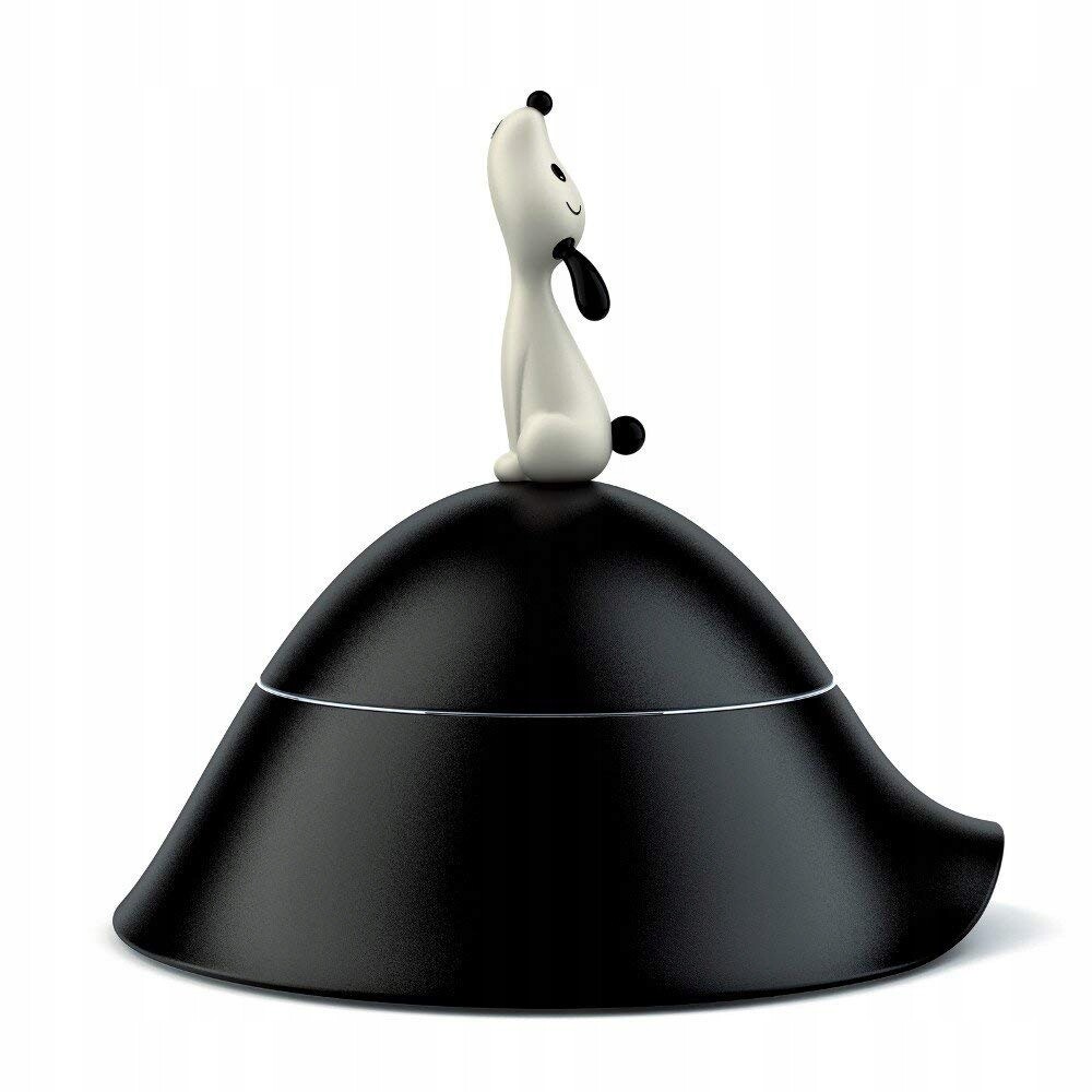 Alessi Miska pro psa Černá Lulá Moderní design