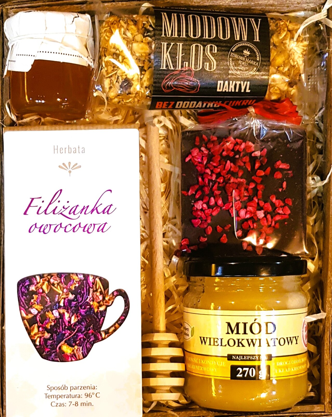 Dárkový Koš Dárek Čokoláda Med Džemy