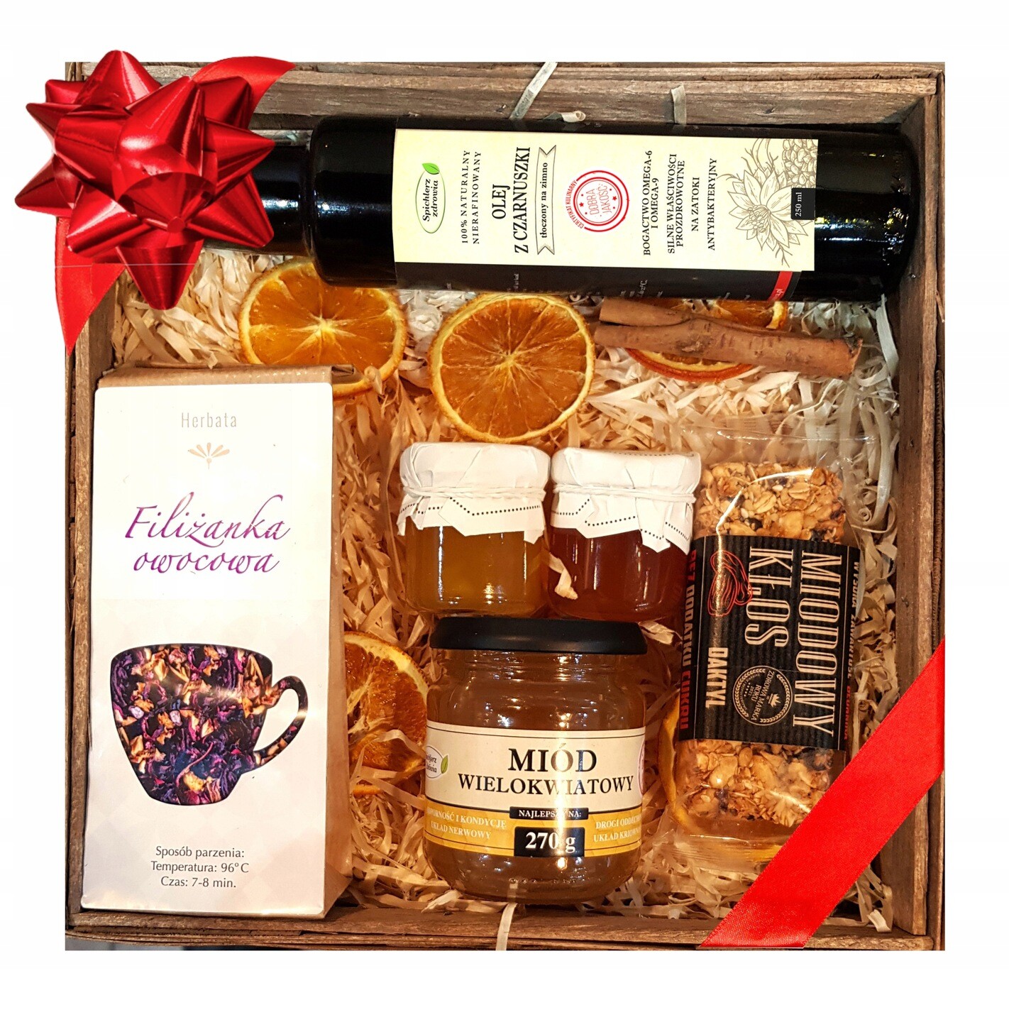 Dárkový Koš Dárek Herba Olej Med Džemy