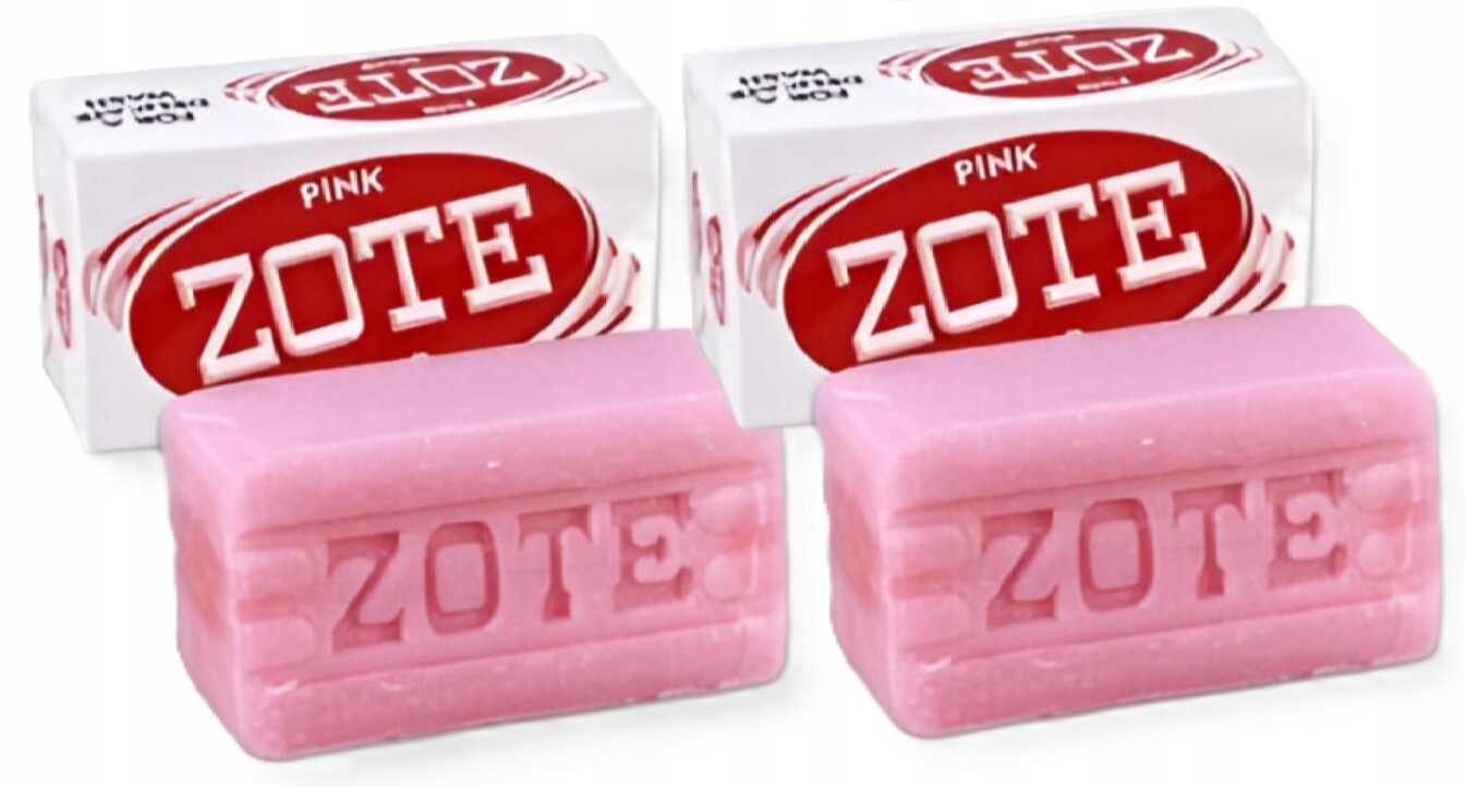 Zote Prací mýdlo – růžová (2 x 400 g)