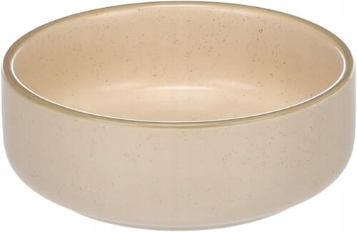 Flamingo Miska pro psy malých plemen 350 ml Keramika béžová Odolná