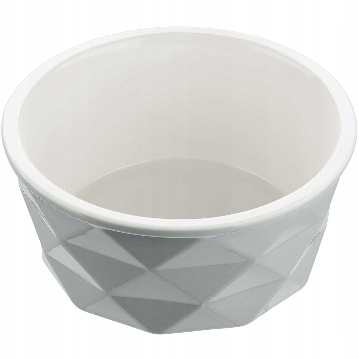 Hunter Eiby Keramická protiskluzová miska na krmivo a vodu 1100 ml Šedá