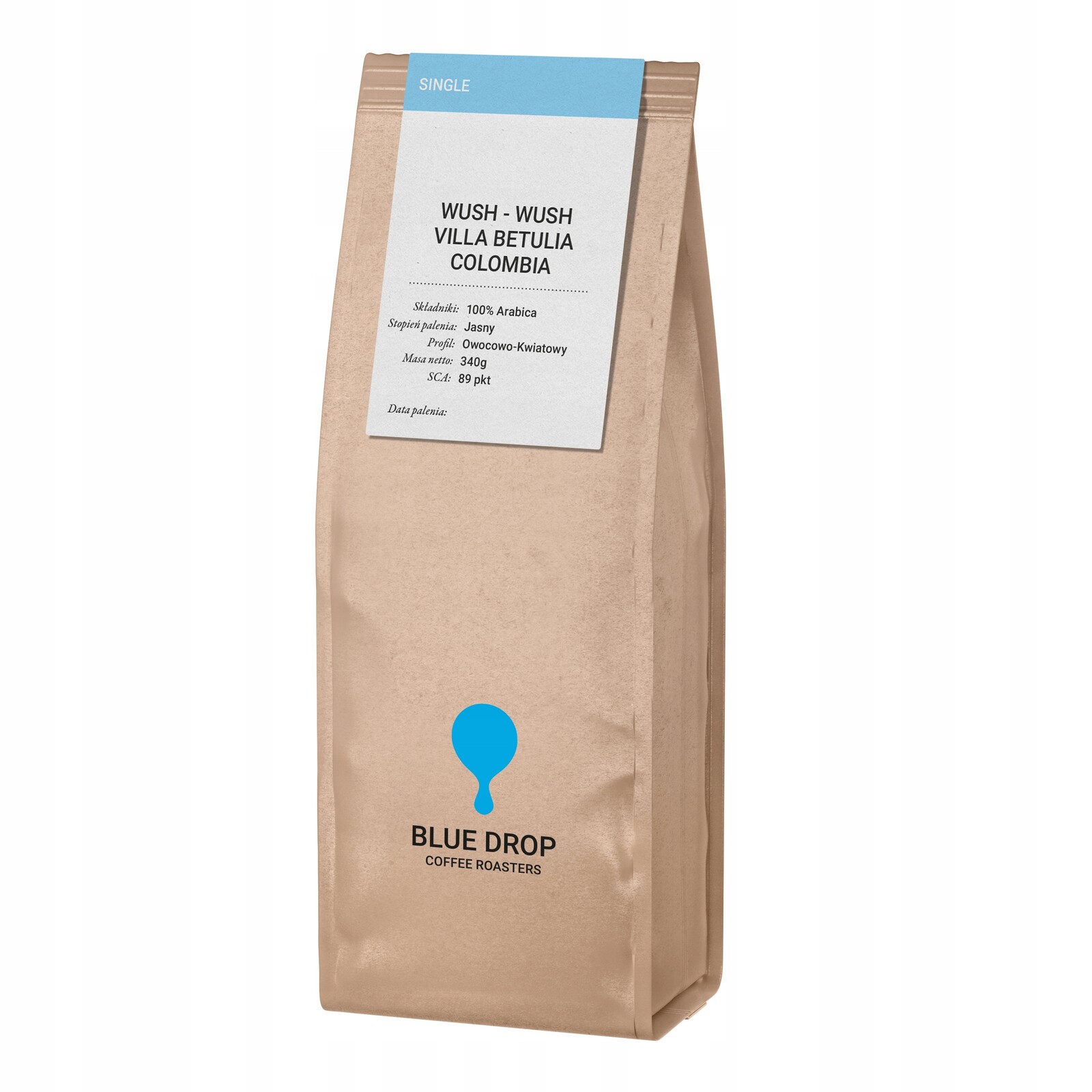 Káva Zrnková Wush-wush Kolumbie Villa Betulia specialty 100% Arabica 340 g