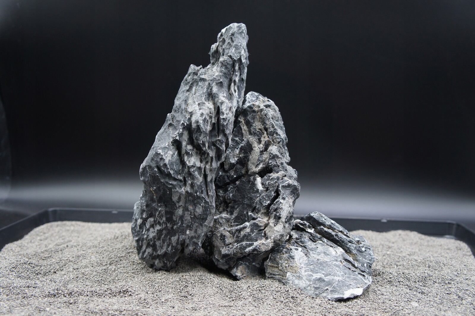 Kámen scenery stone Black pro akvárium 6,3 kg Set Z Fotografie (S16)