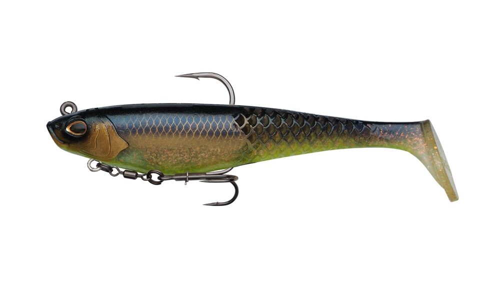 Berkley Gumová nástraha PowerBait Cullshad Deep Ayu Green - 12,5cm  42g