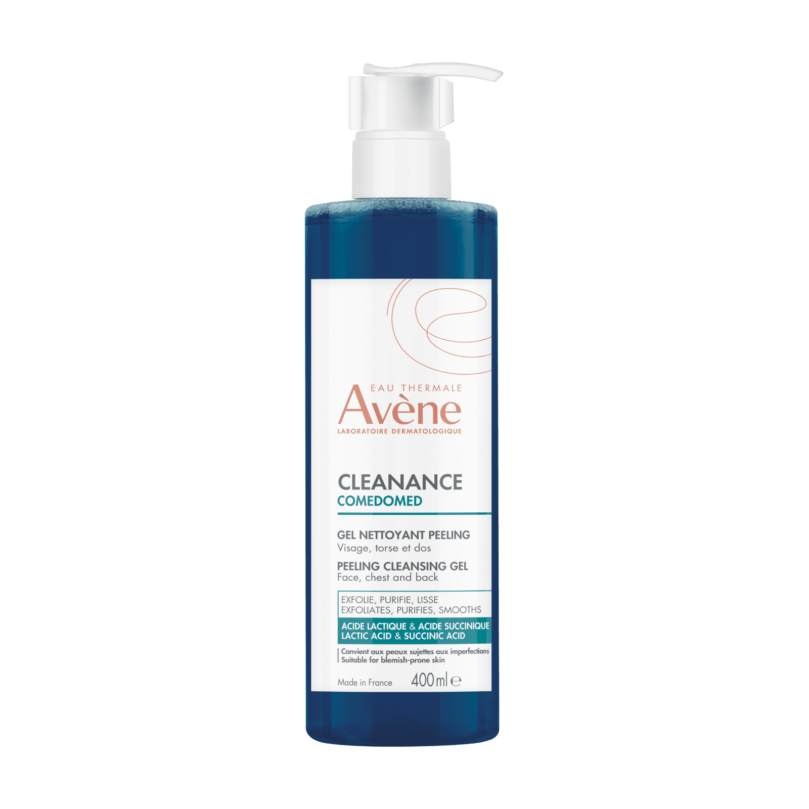 AVÈNE Cleanance ComedoMed peelingový čistící gel 400 ml