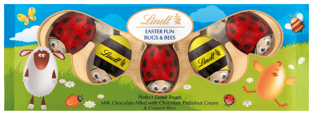 LINDT Easter Fun Bugs & Bees 50 g