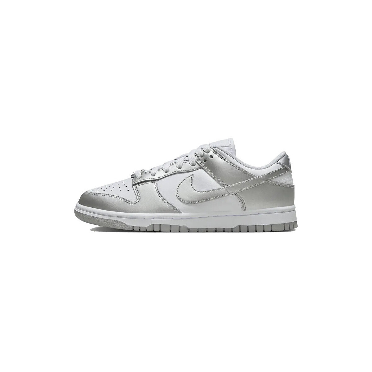 Nike  Dunk Low Metallic Silver  Bílá