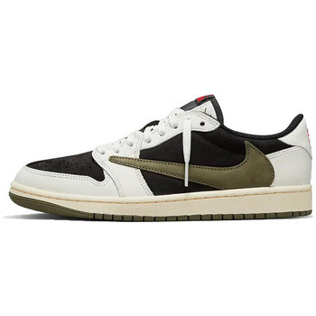 Nike  1 Retro Low OG SP Travis Scott Olive  Černá