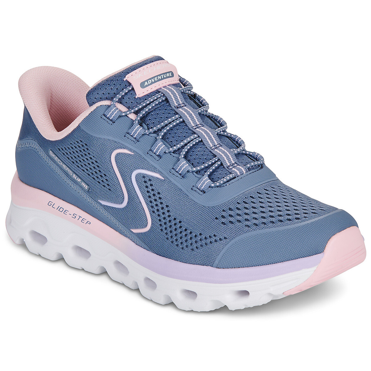 Skechers  GLIDE-STEP SOLE SLIP-INS  Modrá