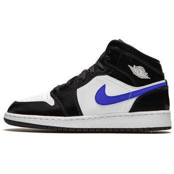 Nike  1 Mid Black Racer Blue White  Černá