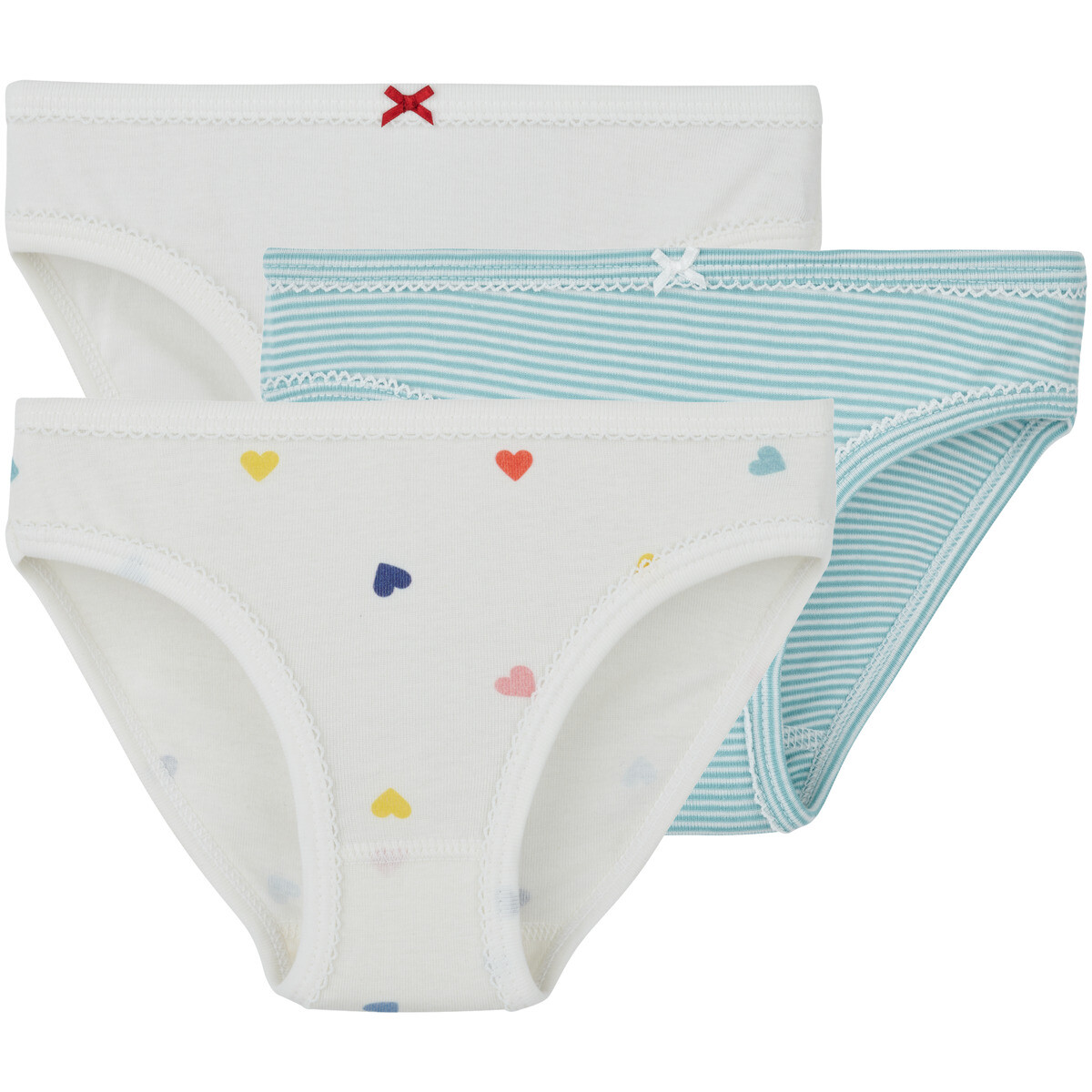 Petit Bateau  3 CULOTTES