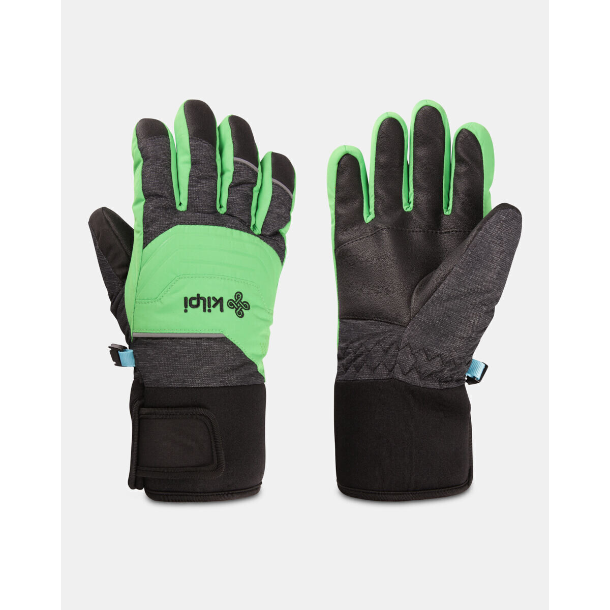 Kilpi  Dětské lyžařské rukavice  SKIMI-J  Zelená
