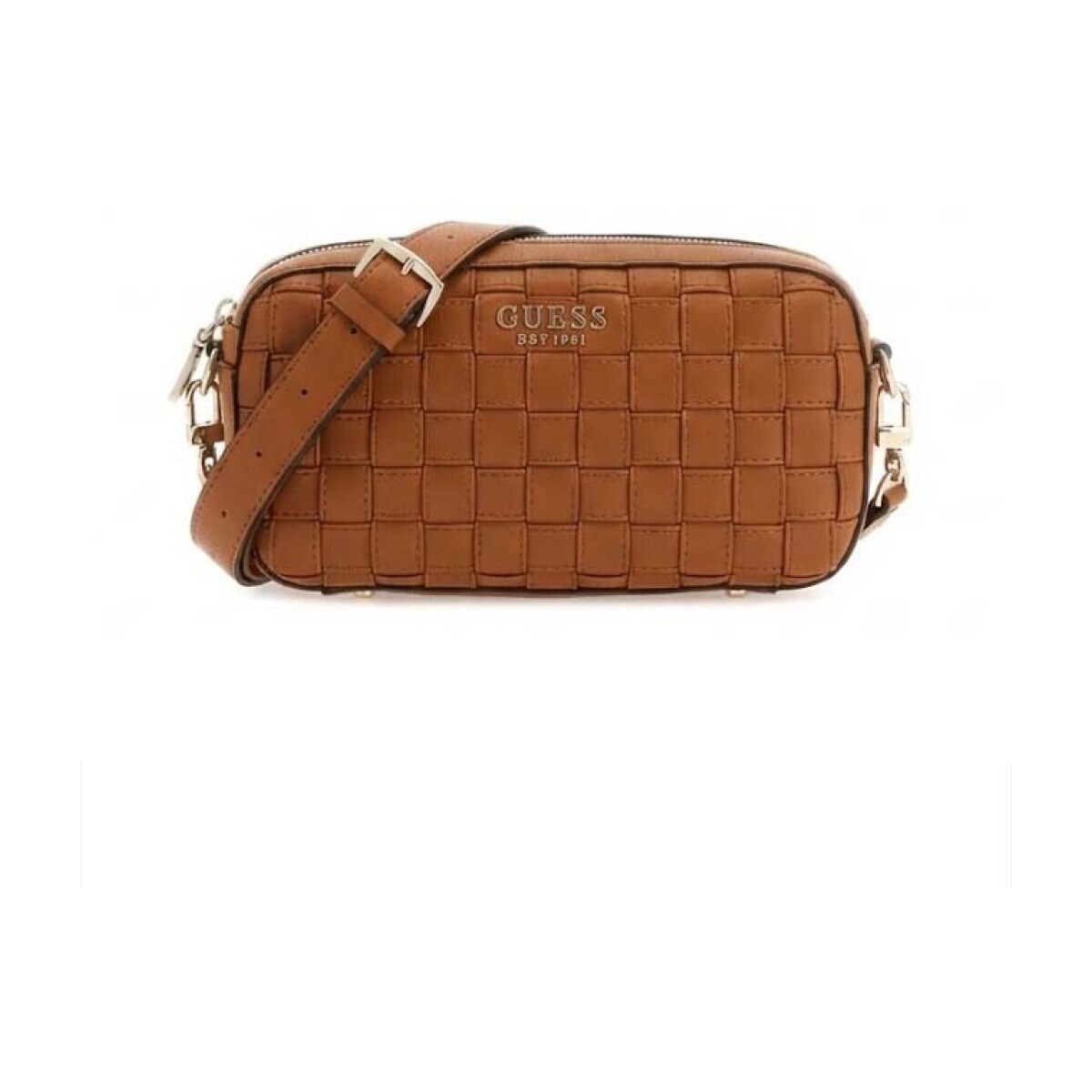 Guess  SANDY CAMERA CROSSBODY  Hnědá