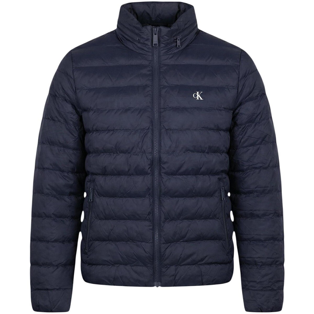 Calvin Klein Jeans  LS NYLON LT WT HOODE LV04RC511G  Modrá