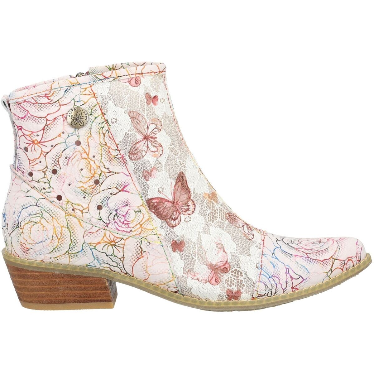 Laura Vita  Stiefelette  Béžová