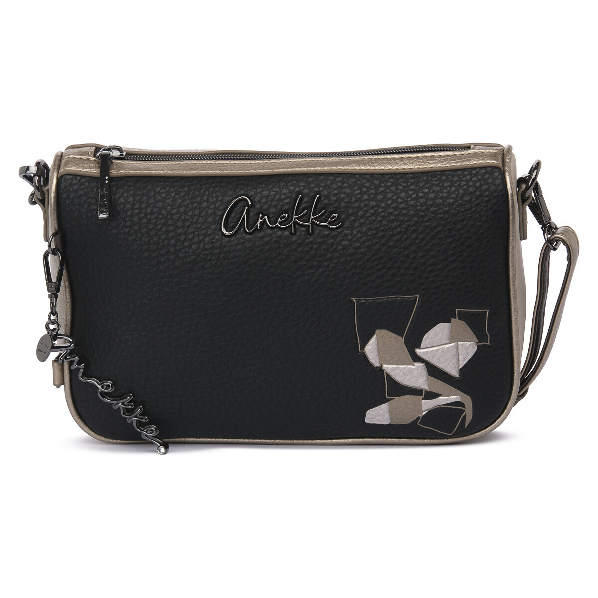Anekke  7 BOLSO BANDOLERA  Černá