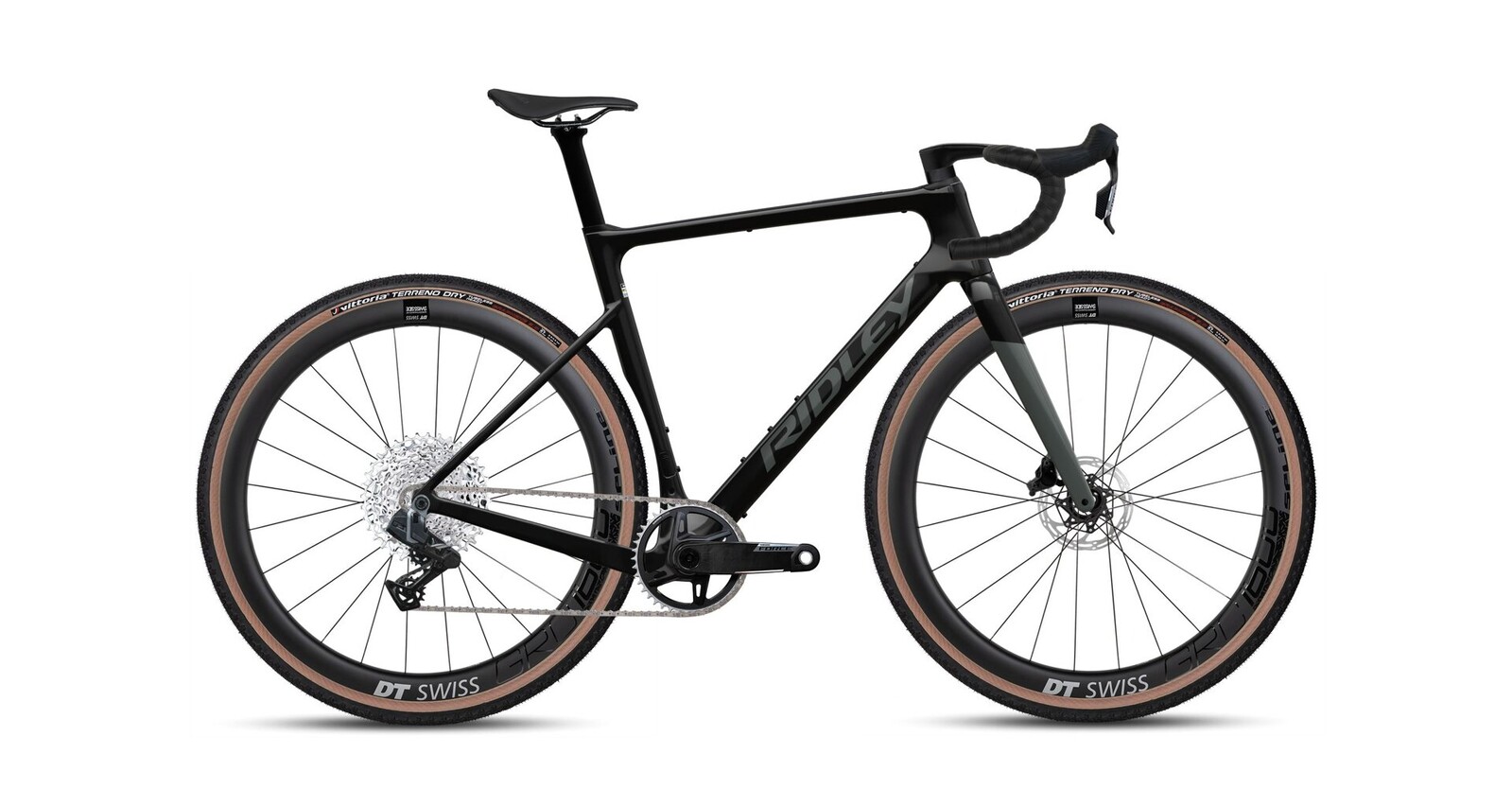 Ridley Astr RS Sram Force XPLR - UD Carbon / Dove Grey Velikost: L
