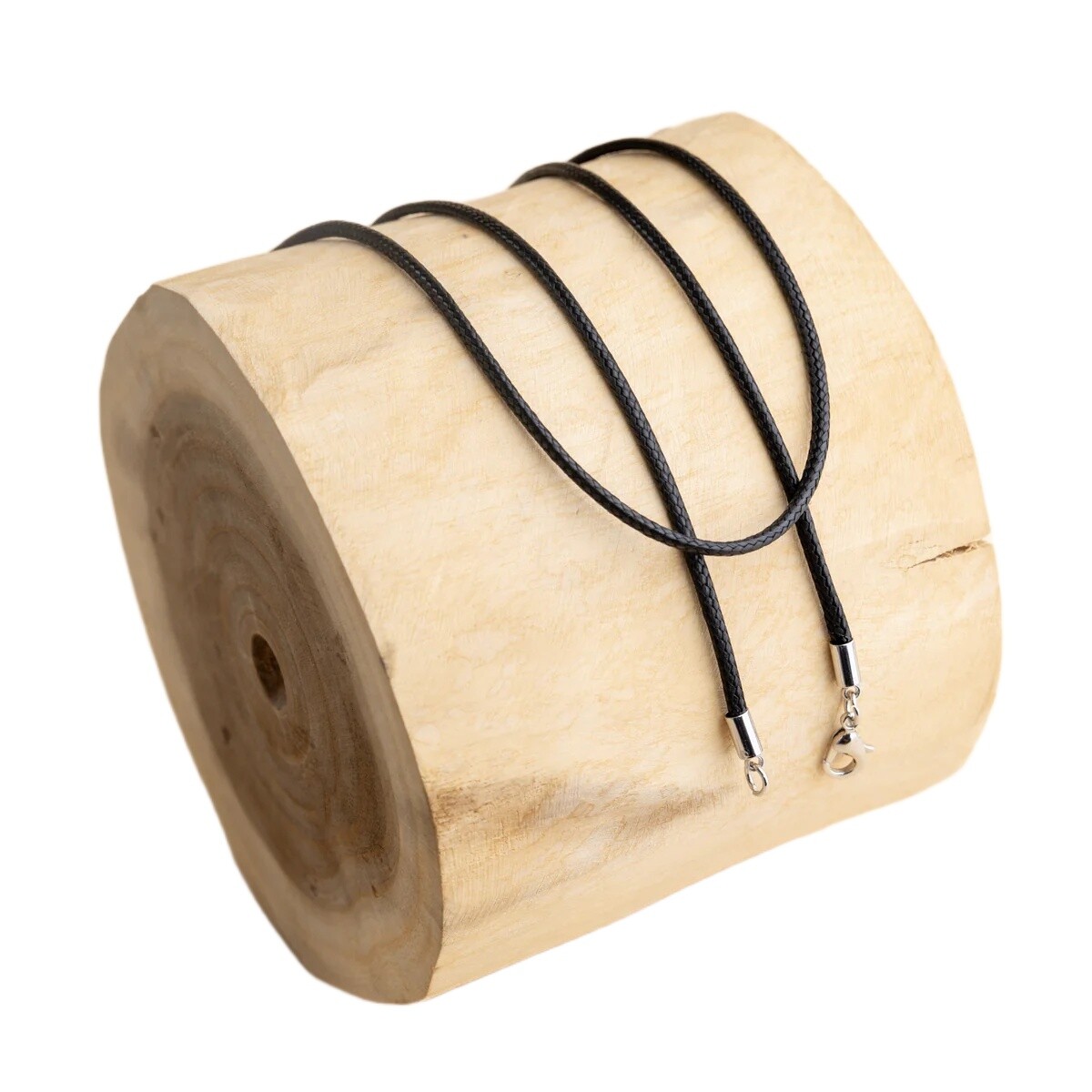 MUMMY BELL Dlouhá černá zaplétaná šňůrka 114 cm