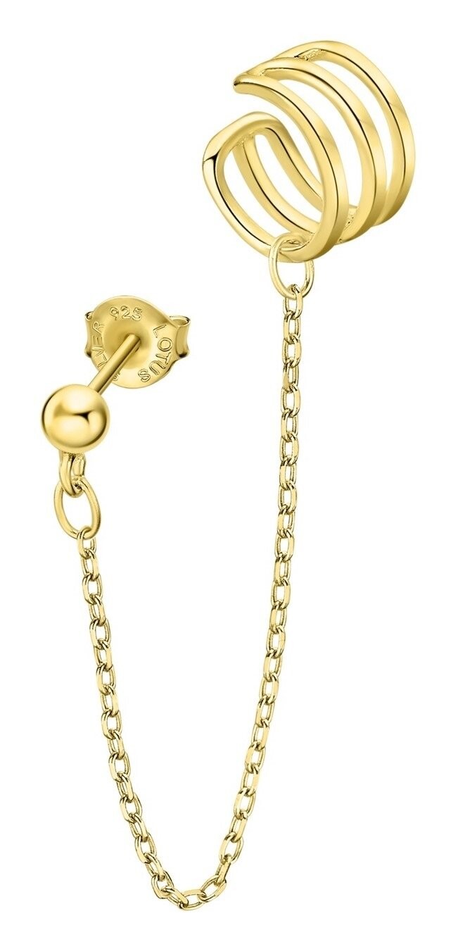 Lotus Silver Pozlacená single náušnice Earparty LP3334-9/2