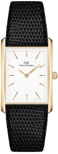 Daniel Wellington Bound 24x35 Black Lizard White Guilloché G DW00100899