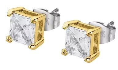 Lotus Style Módní pozlacené náušnice pecky LS2166-4/3