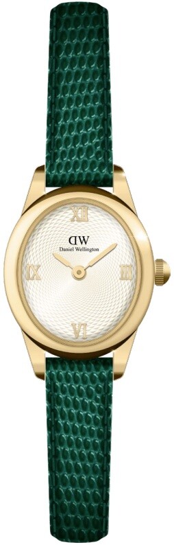 Daniel Wellington Ophelia Mini 22x25,5 Green Lizard White Guilloché G DW00100892