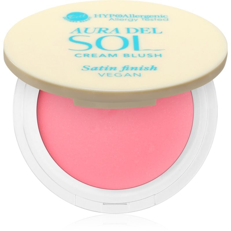 Bell HYPOallergenic Aura Del Sol krémová tvářenka odstín 01 Sunlight Aura 4.5 g