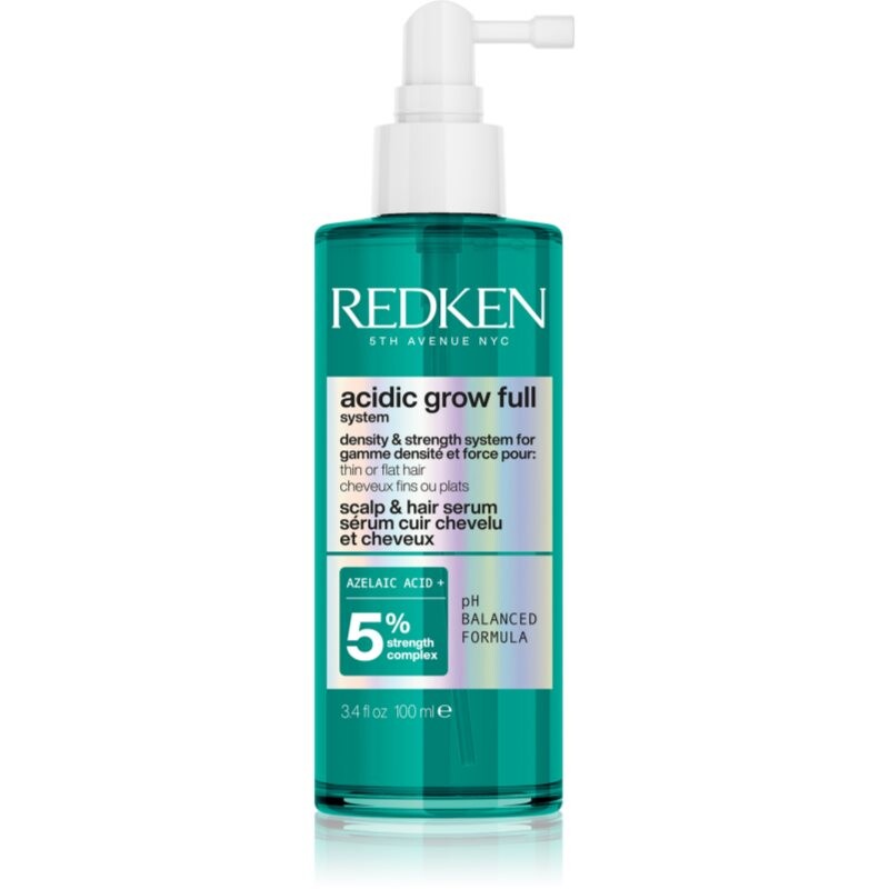 Redken Acidic Grow Full System hydratační sérum pro jemné a zplihlé vlasy 100 ml