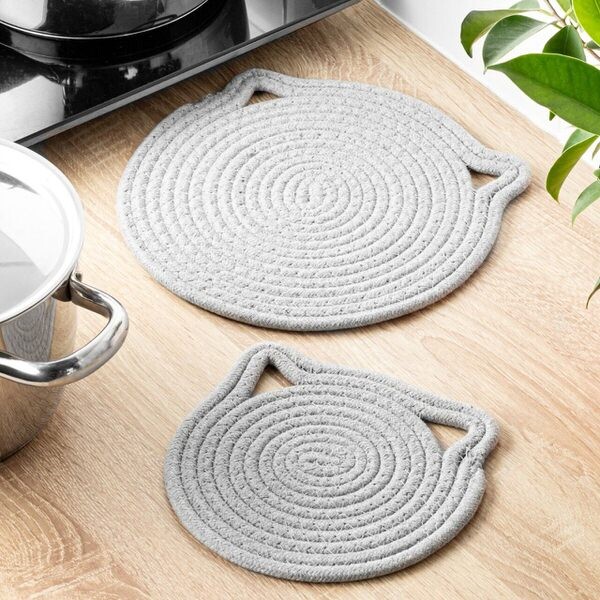 Podložky pod horké nádoby kočky (2 kusy)