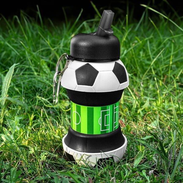 Skládací láhev na vodu fotbalový míč