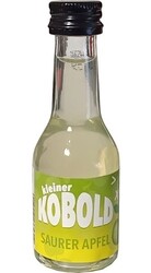 Saurer Apfel likor 16% 20ml Kobold miniatura