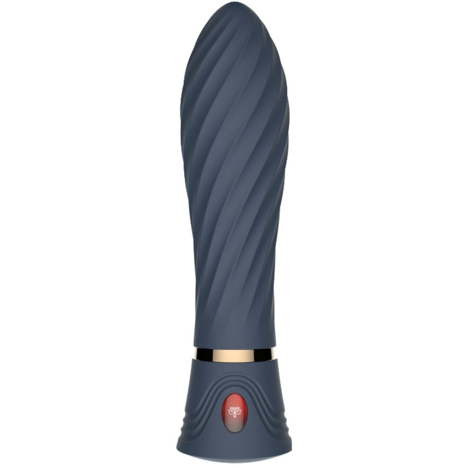 Sexy Elephant Vibrátor z dvojitého silikonu Blue Velvet