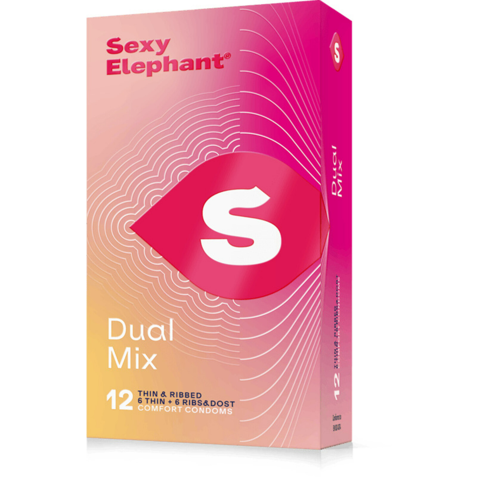 Sexy Elephant Sada kondomů Dual Mix 12 ks