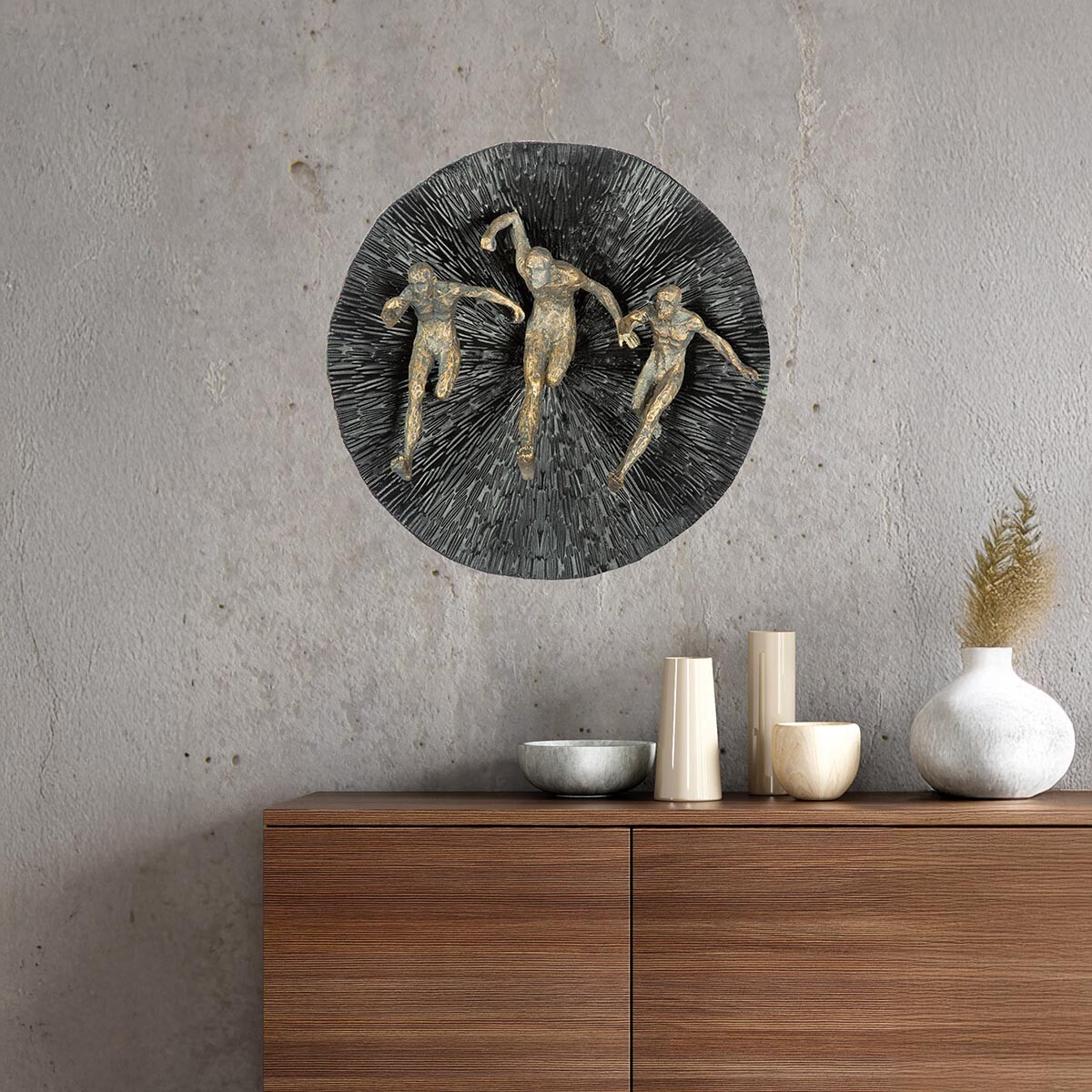 Nástěnná dekorace Běžci