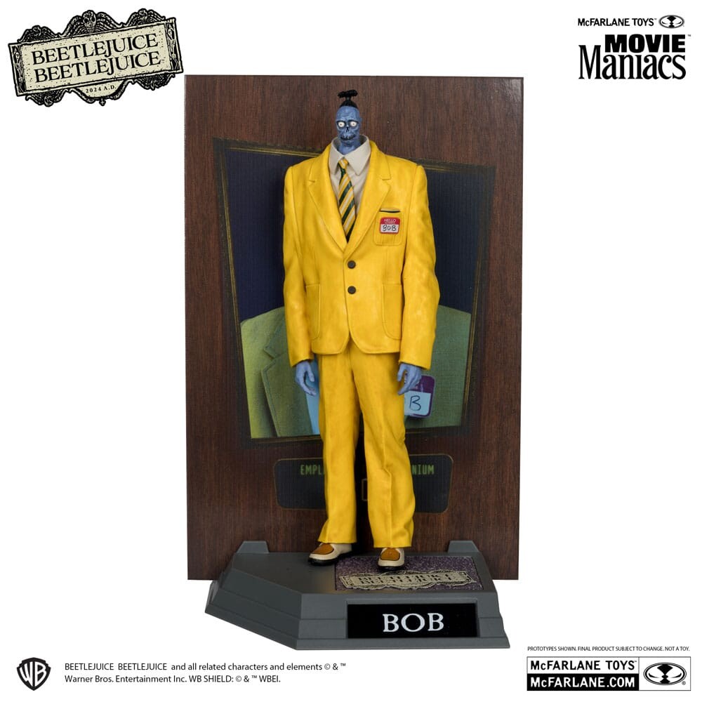 McFarlane | Beetlejuice Beetlejuice - sběratelská figurka Shrinker Bob (Movie Maniacs) 16 cm