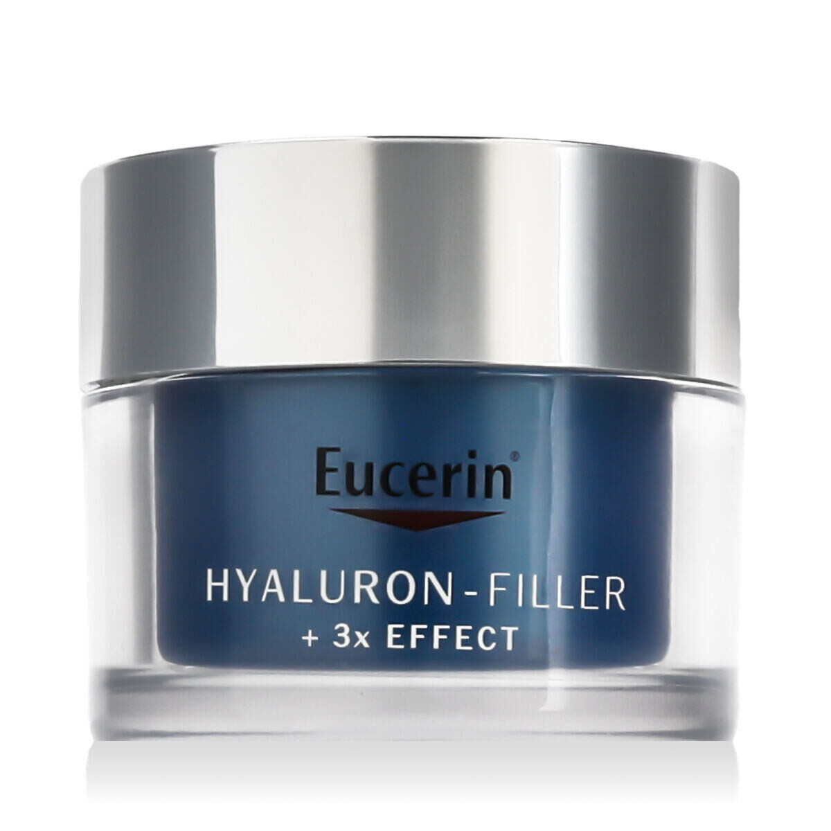 Eucerin Hyaluron-Filler + 3x Effect Moisture Booster Night noční hydratační gel-krém 50 ml pro ženy
