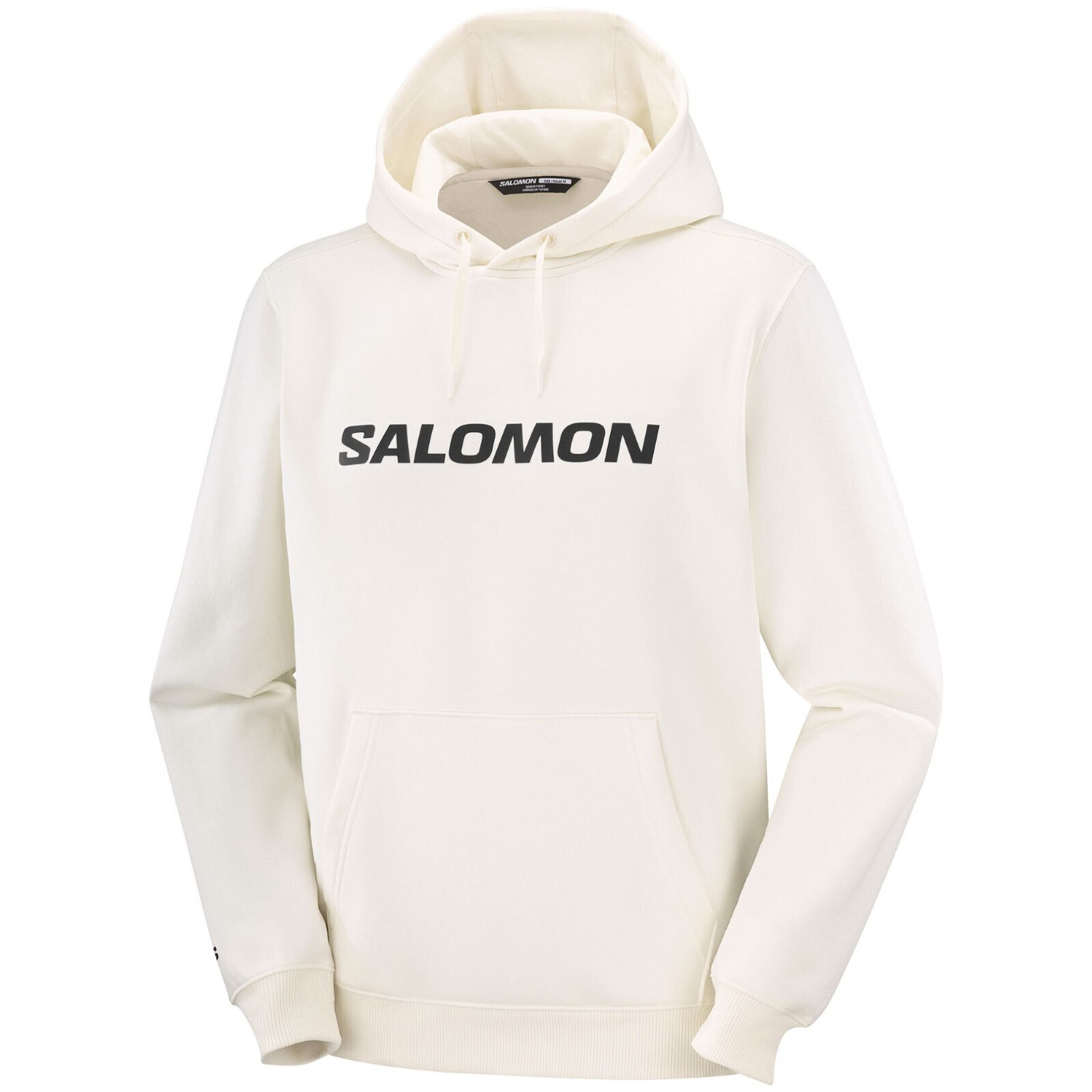 Pánská mikina Salomon Logo Hoodie M Velikost: L / Barva: bílá