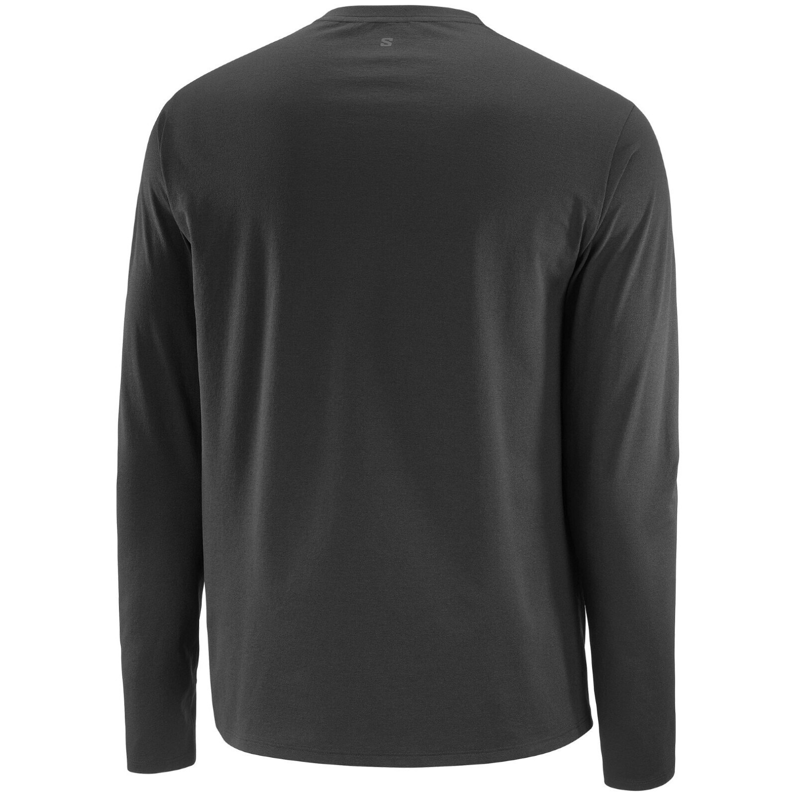 Pánské triko Salomon Trackline LS Tee Velikost: L / Barva: černá