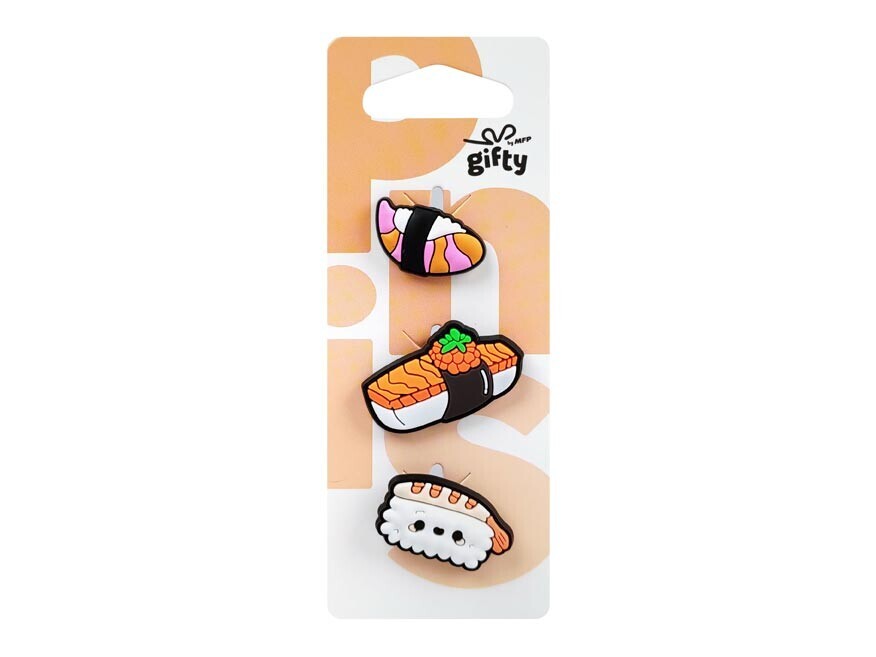 MFP 1042847 Gifty - Silikonová sada 3 pinů sushi