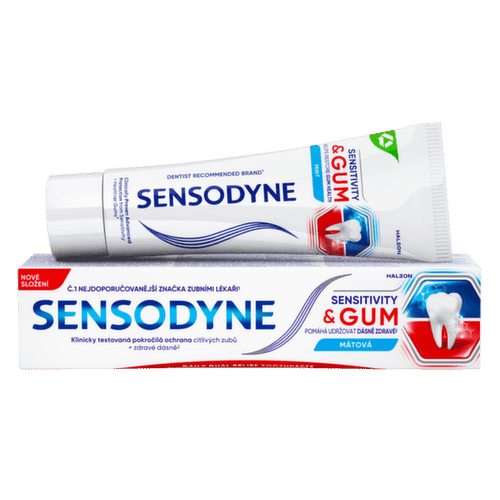 Sensodyne Sensitivity&Gum zubní pasta 75ml - balení 2 ks