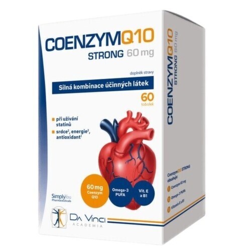 Coenzym Q10 Strong 60mg Da Vinci Academia tob.60