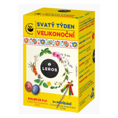 LEROS Svatý týden velikonoční 9x2 nálevových sáčků