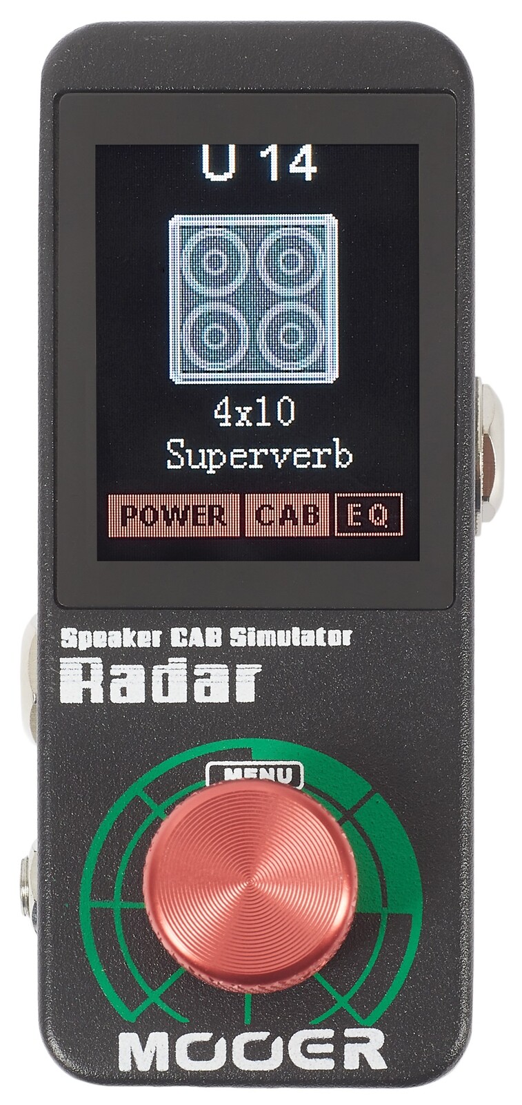 Mooer Radar (rozbalené)