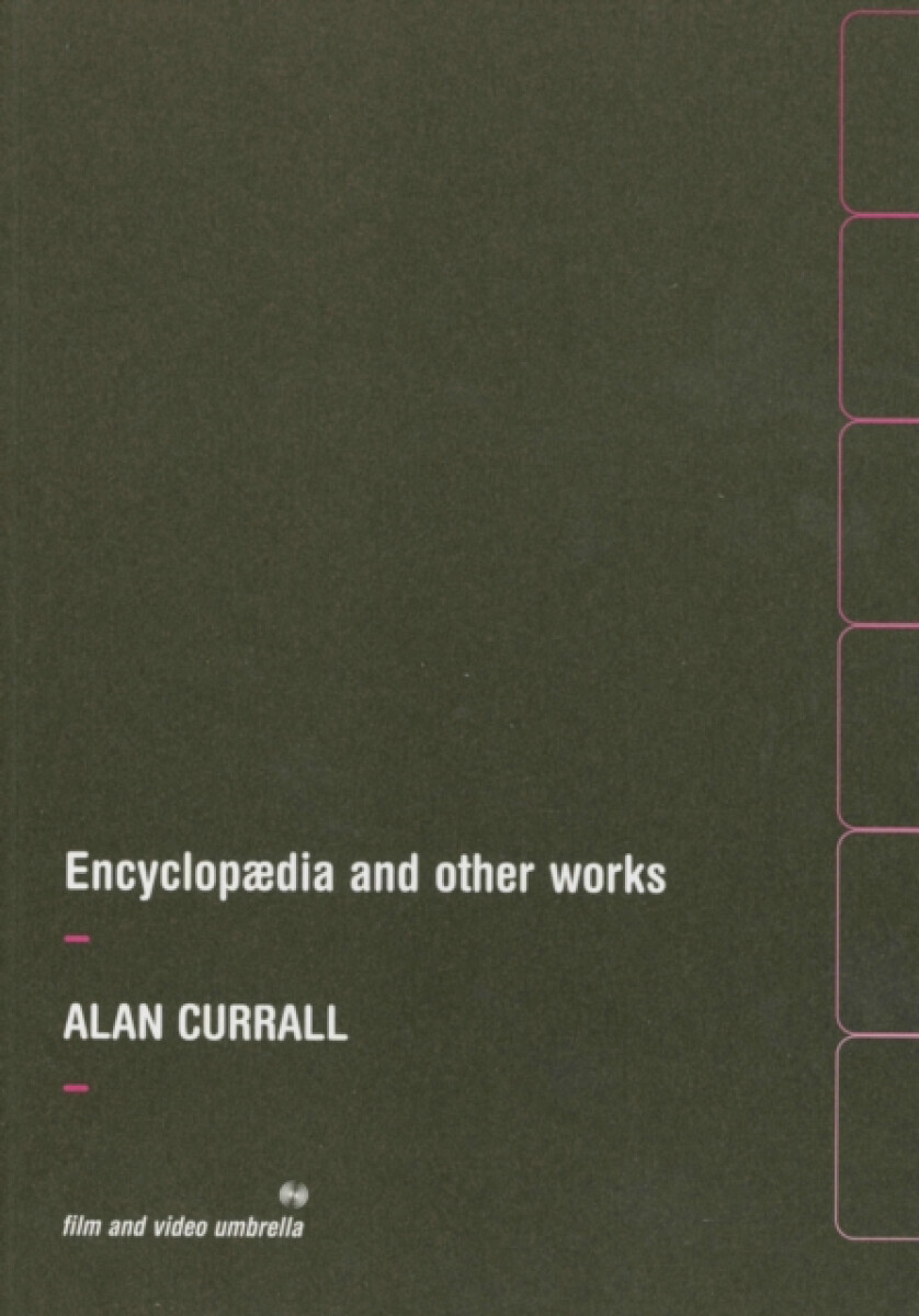 Encyclopaedia and other works: Alan Currall