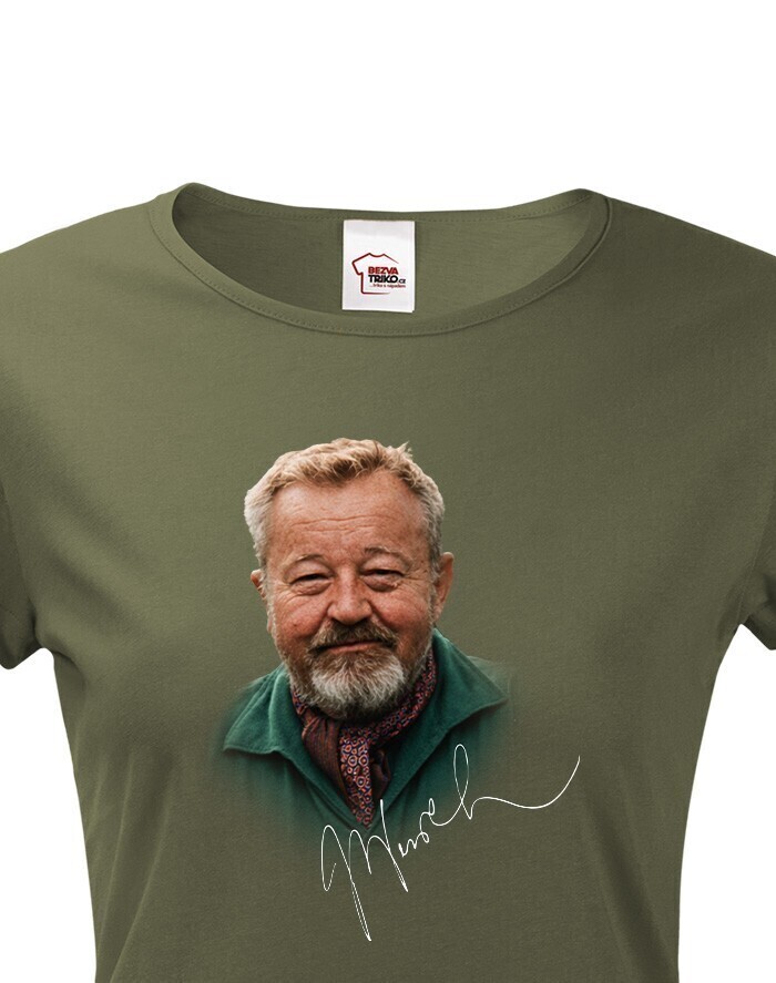 Dámské tričko s potiskem Jana Wericha