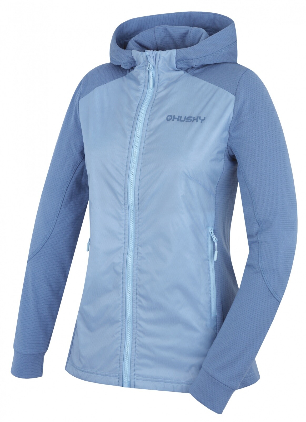 Husky Dámská mikina na zip Any L blue Velikost: L