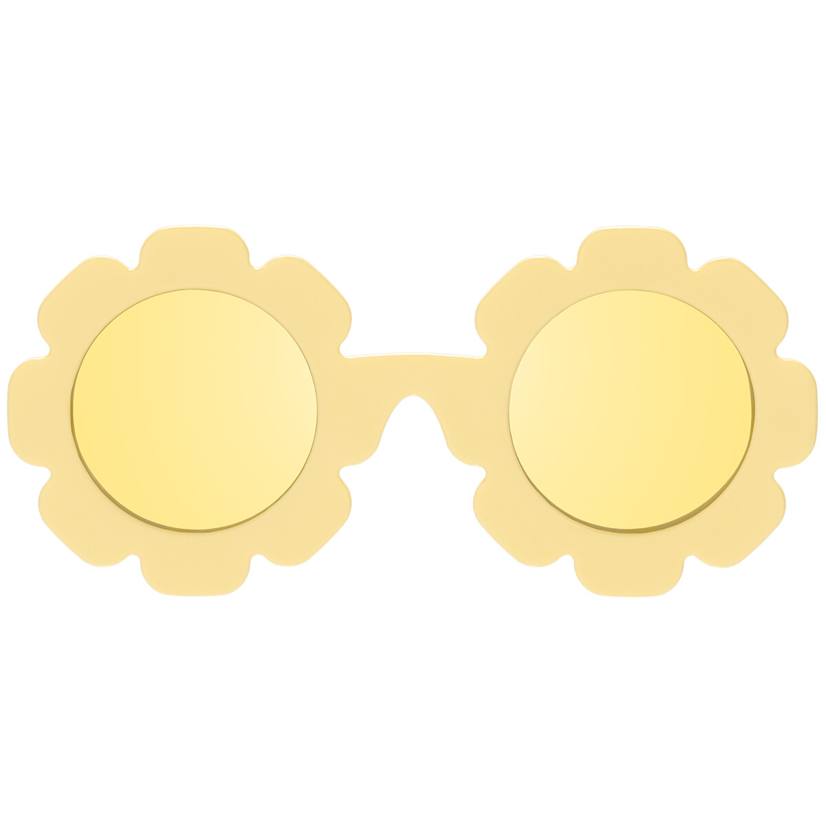 BABIATORS Polarized Flowers Sun Ray, polarizační sluneční brýle žluté, 0-2 roky