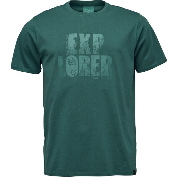 Willard JAYEN Pánské triko, tmavě zelená, velikost