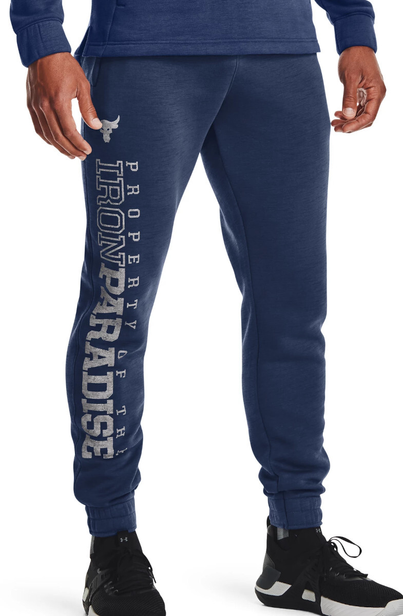 Kalhoty Under Armour UA Pjt Rock CC Fleece Jogger-BLU